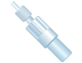 Bottom-of-the-Bottle Biocompatible Filter Assembly, UHMWPE/ETFE, 10m, 1/8" OD Tubing; 1/EA