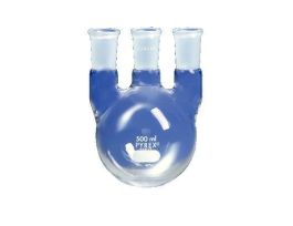 FLASK 3NECK 24/40 PYRX 1000 ML CS