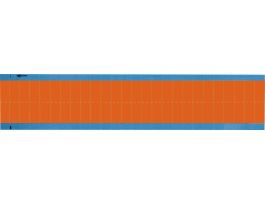 NEMA Wire Marker Repositionable Vinyl 0.75in H x 0.25in W Orange PK/25 Crds