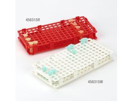 RACK 1.5/2.0ML 128PLACE REINFORCED PP RD
