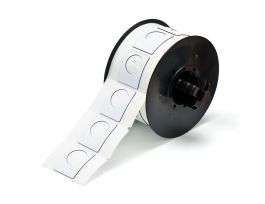 B30 Series Raised Profile Push Button Labels 1.5 in H x 1.2 in W White 200/RL