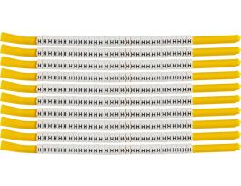 ClipSleeve Wire Markers Size 18 Nylon 10 AWG - 8 AWG, H Pack of 300 Each