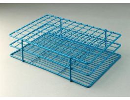 RACK TEST TUBE POXYGRID BLUE