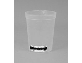 BEAKER CUP 180ML W STRP 500CS