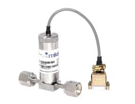 Pressure Transducer, 100 psia, Flow-through, 0-10 VDC, 4 VCR Female, 15-pin HD, LDM-C