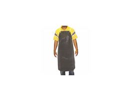 ANCHOR 45""X35"" BLACK HYCAR APRON W/CLOTH BACKING
