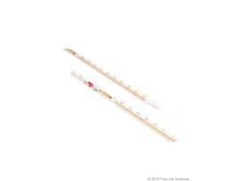 Borosil® Reusable Class A Mohr (Measuring) Pipettes (Pipets) with Permanent Amber Graduations and Individual Serial Numbers, Individual Certificate, 5mL (0.05mL Intervals), 10/CS