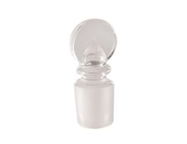 Borosil® Solid Penny Head Glass Stopper with Interchangeable Ground Joint 10/19, 20/CS
