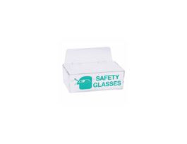 Safety Glasses Holder, Hinged Cover