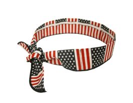 COLDSNAP® COOLING BANDANA/NECK TIE, WATER ACTIVATED POLYMERS