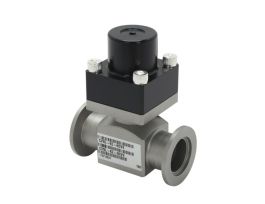 Vacuum Isolation Valve, Cv, NW25 ISO-KF, Inline Ports, Viton, Pneumatic
