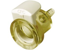 CPC MPC Connector Coupling Body (Female) MPC17002T39 - MPC to 1/8" HB, Non-Valved, Polysulfone (PS), Class VI, 5/PK
