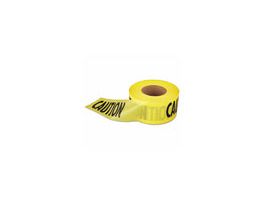 ECONO GRADE CAUTION TAPE-YELLOW W/BLACK PRINT