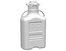 Carboy, 20L, HDPE, 120mm Cap