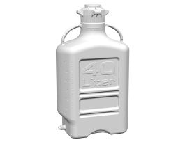 Carboy, 40L, HDPE, 120mm Cap, w Spigot