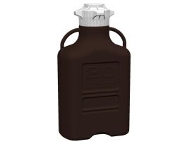 Carboy, 20L, Dark Amber PP, 120mm Cap