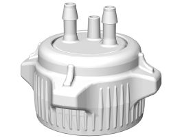 VersaCap, 53mm, with 2x 1/4" Molded In HB Adapter