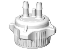 VersaCap, 53mm, with 2x 5/16" Molded In HB Adapter