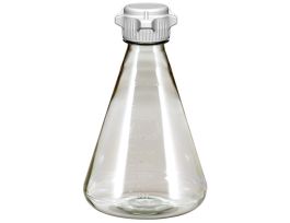 Flask, 2L, PC, 53mm Cap, Sterile, Vented