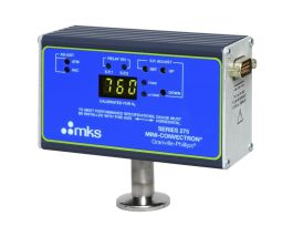 Pressure Gauge, Mini-Convectron, Display, NW16 ISO-KF, Non-linear Analog, Tungsten