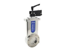 Gate Valve, DN80 Bore, Stainless Steel, Manual Actuation