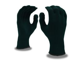 BLACK ACRYLIC/SPANDEX MACHINE KNIT LINER