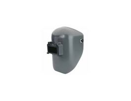 Tigerhood Classic Welding Helmet, Gray, Thermoplastic,2'' x 4 1/4'' Lift Front, 4001 Mounting Cups for use on Hard Hats with 4002 Quick Lok Blocks, Bulk Pack 10/box