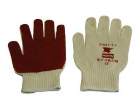 SMITTY POLY/COTTON STRING KNIT GLOVE NITRILE PAL