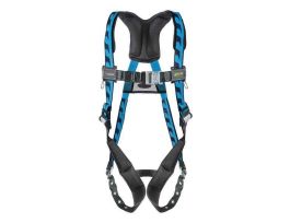 Miller AirCore harness with tongue buckles. Blue.