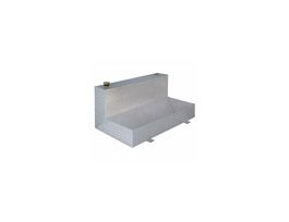 DELTA 100 GALLON L SHAPED ALUMINUM TANK