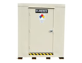 4-Hour Fire-Rated Outdoor Safety Locker, 4-Drum, Explosion Relief Panels