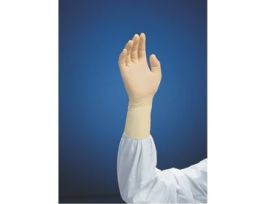 Kimtech Pure G3 Latex Gloves, Cleanroom Packaged, Natural, 12in, 100/BX, 10BX/CS, SM
