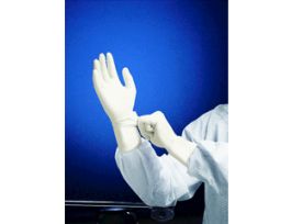 Kimtech Pure G3 Sterile Nitrile Gloves, Cleanroom Packaged, 12in, White, 20PR/BG, 10BG/CS, 10