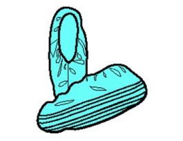 X-TRA traction Shoe Covers, Light Blue, MD-LG, 100/PK, 3PK/CS