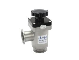 Poppet Valve, LoPro, NW25 ISO-KF, Angle Ports, Viton Seals, Manual