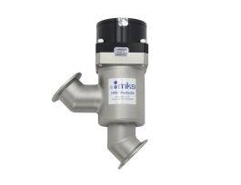 Poppet Valve, LoPro, NW40 ISO-KF, Inline Ports, Viton Seals, Pneumatic