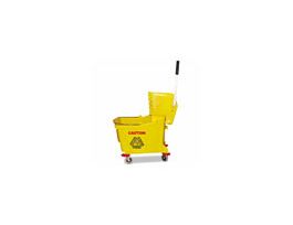 26-35QT. PLASTIC MOP BUCKET W/WRINGER
