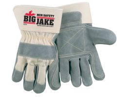 BIG JAKE X-LARGE DOUBLEPALM LEATHER GLOVE W/2-3
