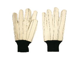 DOUBLE PALM, QUILTED, BLUE KNIT WRIST 