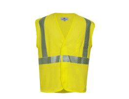 VIZABLE FR Standard Hi-Vis Mesh Safety Vest, ANSI Class 2