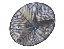 36" Circulation Fan, OSHA Guards, Black