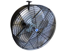 20" Versa-Kool Circulation Fan, Cord, Mount, Black