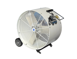 24" Versa-Kool Mobile Spot Cooler Fan, OSHA Guards