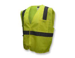 CLASS 2 MESH SAFETY VEST  GREEN  S