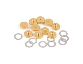 Cross-Disk Inlet Seal, 0.8mm Gold Plated Cross Disk Pack of 10 for HP GCs
