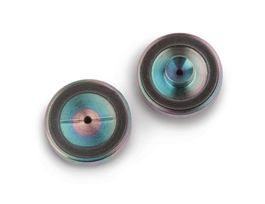 Dual Vespel Ring Inlet Seal, Dual Vespel Ring, 0.8mmID 2pk