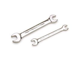 1/4" x 5/16" and 10 mm x 11 mm Open-End Wrench Set for use with Shimadzu 17A, 2010, and 2014 Capillary Installation Gauge, 1/4 x 5/16in & 10mm x 11mm Open-End Set Use w/Shimadzu Capillary Installation Gauge