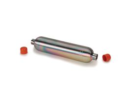 Sample Cylinder, 300cc, 1800psig, 304L, SS, 1/4" Female NPT Ends