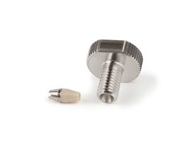 EXP Hand-Tight Fitting (Nut w/Ferrule), w/Hybrid Ferrule, ea