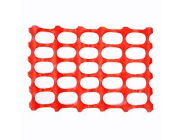 SAFETY FENCING, OVAL PATTERN, ORANGE COLOR, 10 LB